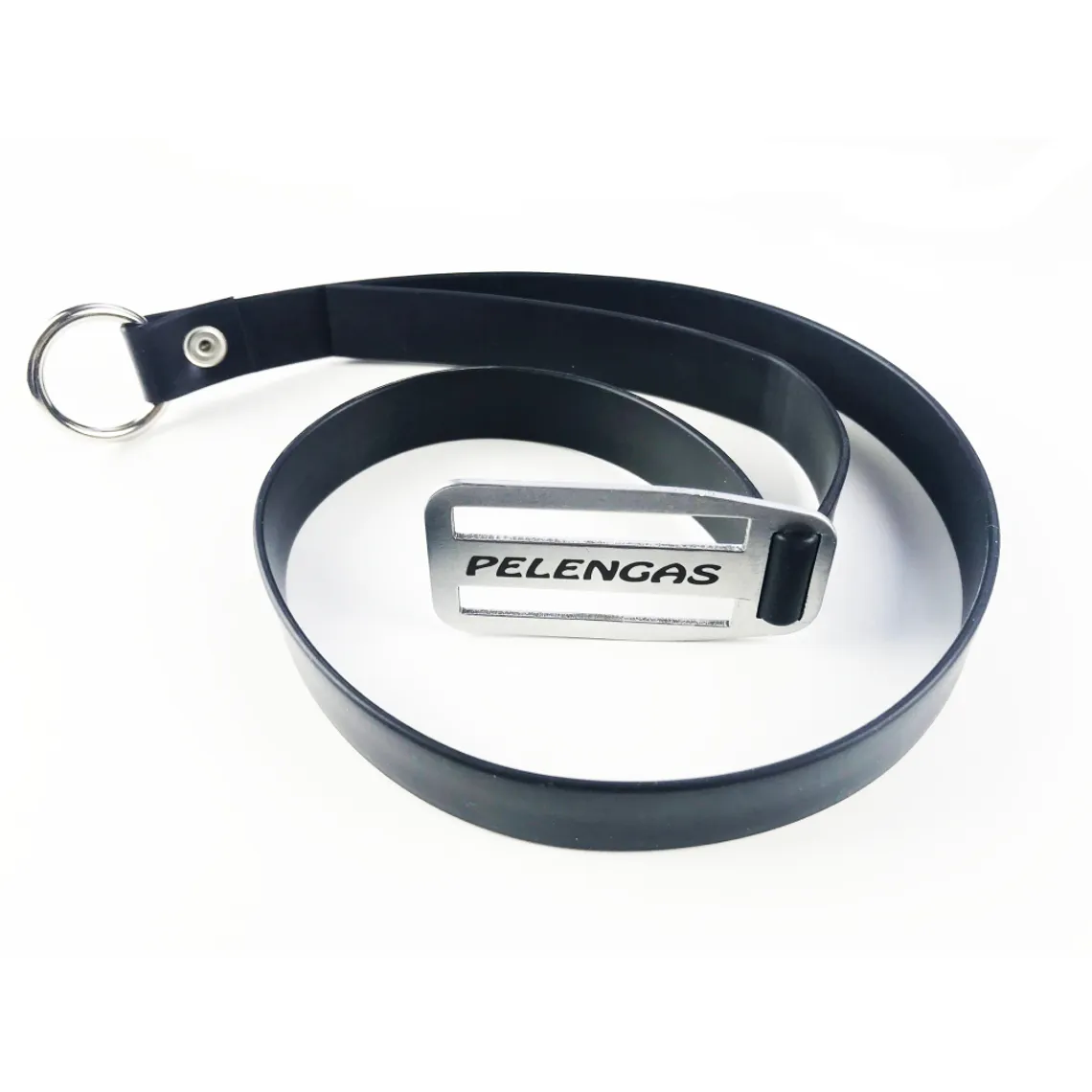 Pelengas Buckle with a Rubber Strap for a Belt