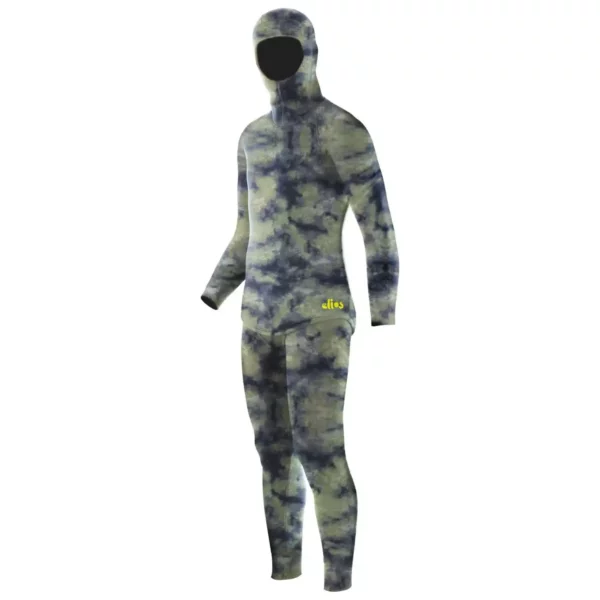 Elios Hyperstretch Green Camouflage Wetsuit