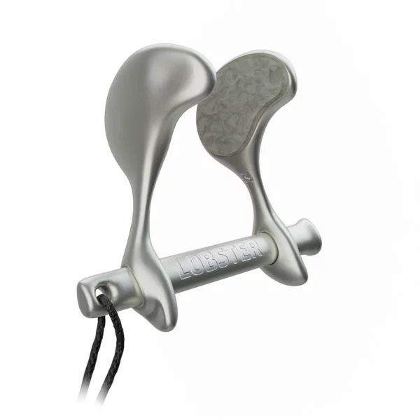 Lobster Grey Ergonomic Nose Clip