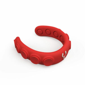 Lobster Red Matt Squid Pro Freediving Neck Weight