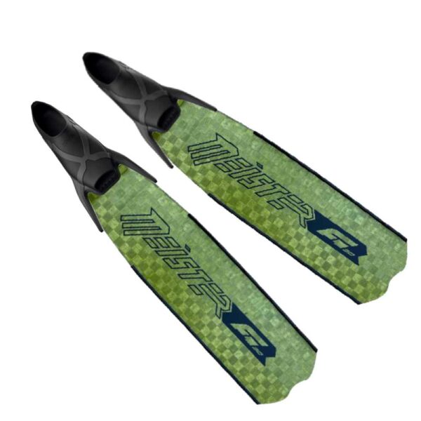 Meister Olive Carbon F1 30° Color Skin Fins