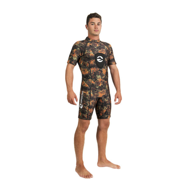 Abysstar Sea Spring Camo 2.5MM Shorty Wetsuit