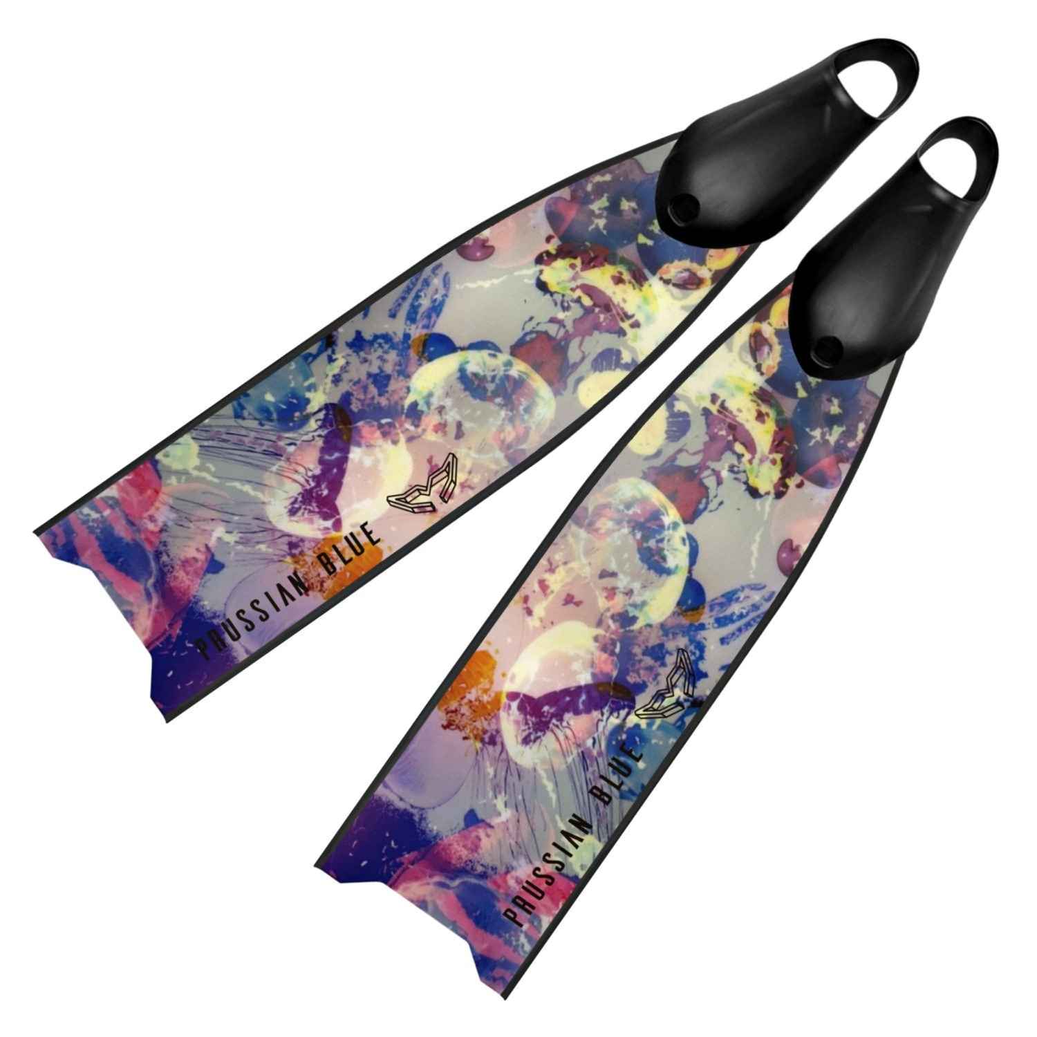 Prussian Blue Water Dance Fins | Aerospace-Grade Fiberglass